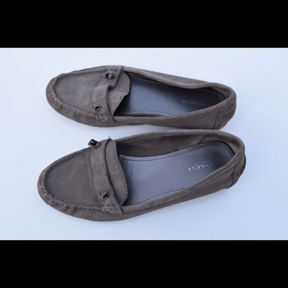 Coach Fortunata suede loafers - Picture 7 of 8